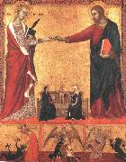 Barna da Siena The Mystical Marriage of Saint Catherine sds oil painting